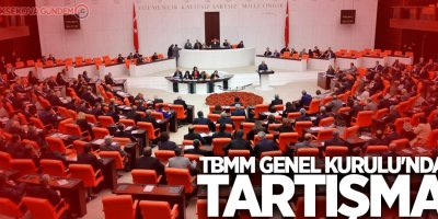 TBMM Genel Kurulu'nda tartışma
