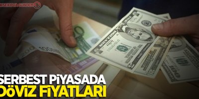 Serbest piyasada döviz fiyatları