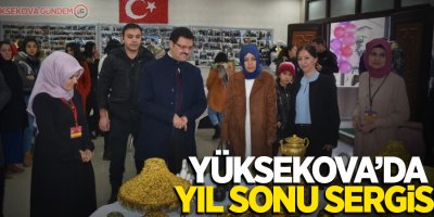 Yüksekovalı kadınlardan yılsonu sergisi