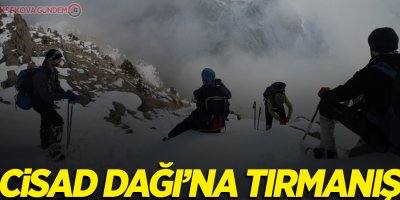Cisad Dağı’na tırmanış
