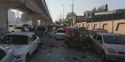 Pakistan'da patlama: 3 yaralı