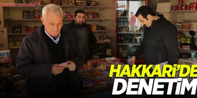 Hakkari Belediyesinden 'şırıngalı çikolata' denetimi