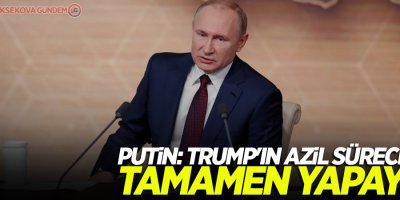 Putin: Trump'ın azil süreci tamamen yapay