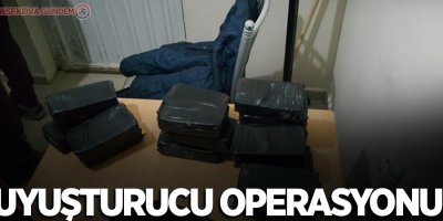 Van Otogarı'nda uyuşturucu operasyonu!