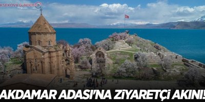 Akdamar Adası'na ziyaretçi akını!