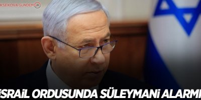 İsrail ordusunda Süleymani alarmı