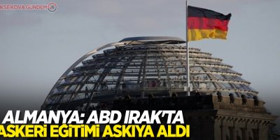 Almanya: ABD Irak'ta askeri eğitimi askıya aldı