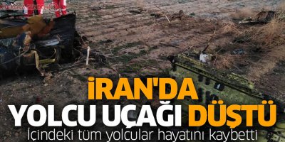 İran'da yolcu uçağı düştü 170 ölü!