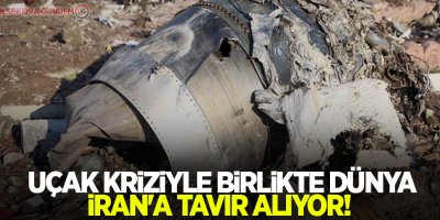Uçak kriziyle birlikte Dünya İran'a tavır alıyor!