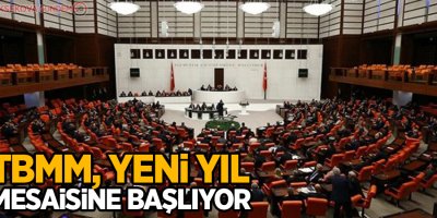 TBMM, yeni yıl mesaisine başlıyor