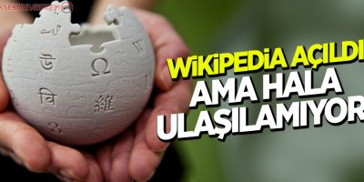 Wikipedia açıldı ama erişim sağlanmıyor!