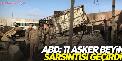 ABD: 11 asker beyin sarsıntısı geçirdi