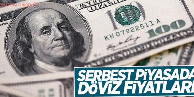 Serbest piyasada döviz fiyatları