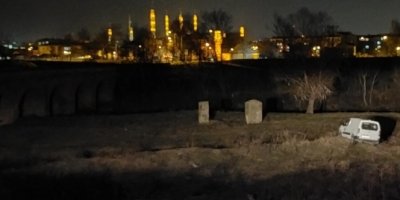 Otomobil köprüden uçtu: 1 yaralı