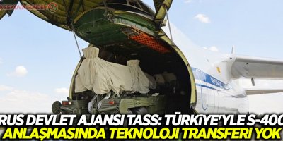 Tass: Türkiye'yle S-400 anlaşmasında teknoloji transferi yok