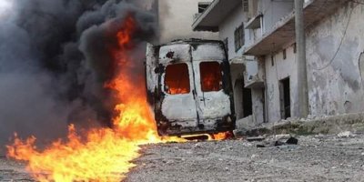 Esad ve Rus uçakları Eriha'yı vurdu: 8 yaralı