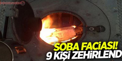 Van'da soba faciası! 9 kişi zehirlendi