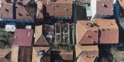 Depremin merkez üssü Sivrice havadan görüntülendi