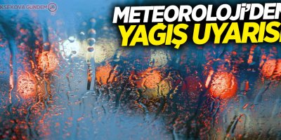 Meteorolojiden kar yağışı uyarısı