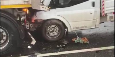 Mardin'de 15 araç birbirine girdi: 5 yaralı