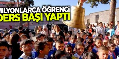 Yarıyıl tatilinin ardından milyonlarca öğrenci ders başı yaptı