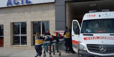 Direksiyon başında kalp krizi geçiren sürücü 3 araca çarptı