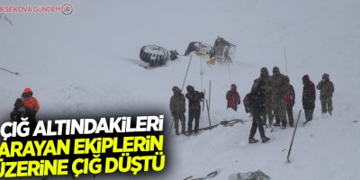 Çığ bölgesinde ikinci facia