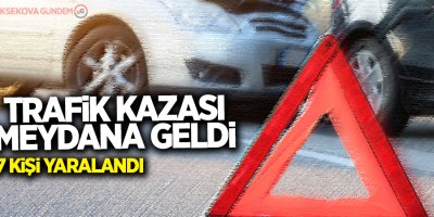 Çukurca kara yolunda kaza: 7 yaralı