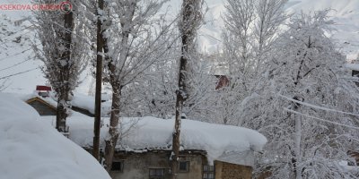 Hakkari'de 105 yerleşim yeri ulaşıma kapandı