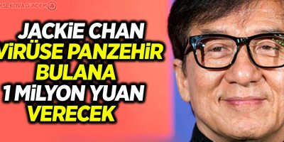 Jackie Chan virüse panzehir bulana 1 milyon yuan verecek