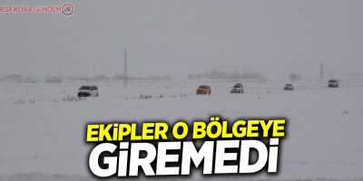 Ekipler, Van'da donarak ölen göçmenler için bölgeye giremedi!