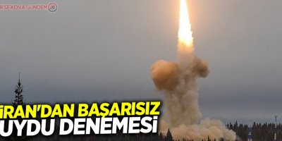 İran'dan başarısız uydu denemesi