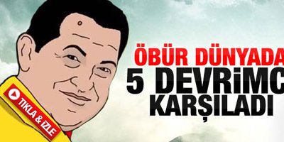 Hugo Chavez çizgi filmde cennetlik oldu