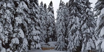 Uludağ'da kar kalınlığı 160 santimetre