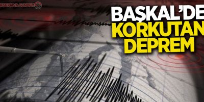 Başkale'de korkutan deprem