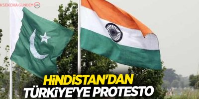 Hindistan'dan Türkiye'ye protesto