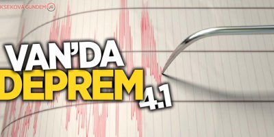 Van'da korkutan deprem!