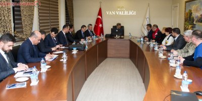 Van’da korona virüsüne karşı toplantı