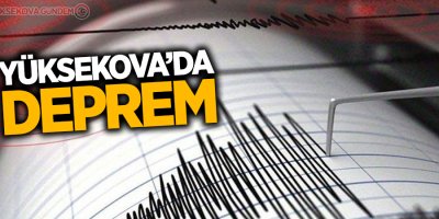 İran'da deprem! Yüksekova'da da hissedildi