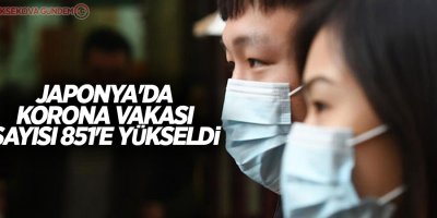 Japonya'da korona vakası sayısı 851'e yükseldi