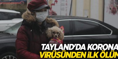 Tayland'da korona virüsünden ilk ölüm