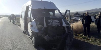 Nevşehir'de öğretmen servisi kaza yaptı: 7 yaralı