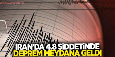 İran'da 4.8 büyüklüğünde deprem