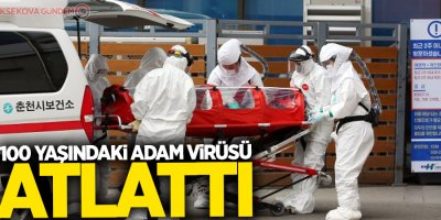 100 yaşındaki adam virüsü atlattı