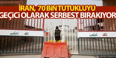 İran, 70 bin tutukluyu geçici olarak serbest bırakıyor