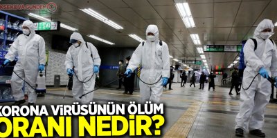 Korona virüsünün ölüm oranı nedir?
