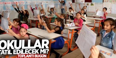 Okul tatili konusu Erdoğan başkanlığında bugün görüşülecek!