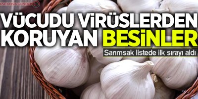 Vücudu virüslerden koruyan besinler