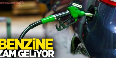 Benzine 7 kuruş zam geliyor