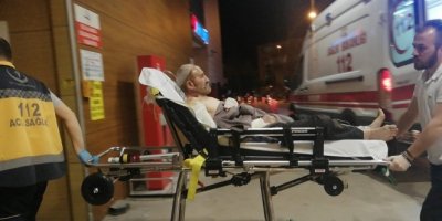 Evinde tüp patlayan yaşlı adam yaralandı